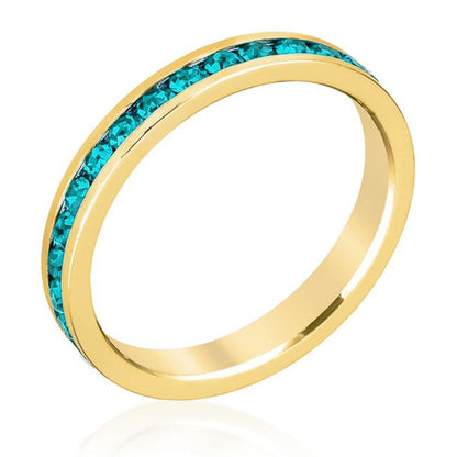 Gail 1.5mm Round Eternity Band Ring | 1ct
