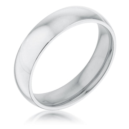 Kiri 5mm Rose Gold Stainless Steel Band Ring