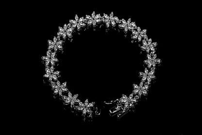 Monroe Marquise Flower Bracelet - 7.5 INCH