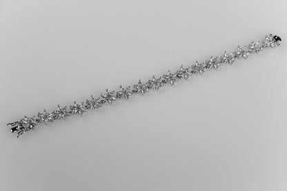 Monroe Marquise Flower Bracelet - 7.5 INCH
