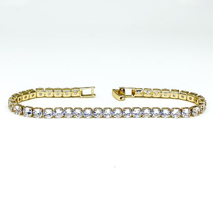 Micole 4mm Round CZ Tennis Bracelet – 7in