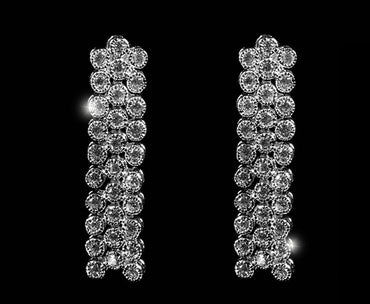 Emily Cluster Tennis Necklace Set | 47ct