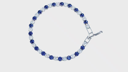 Micole 4mm Round CZ Tennis Bracelet – 7in