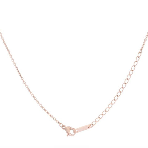Arianna Rose Gold Arrow Necklace | Stainless Steel