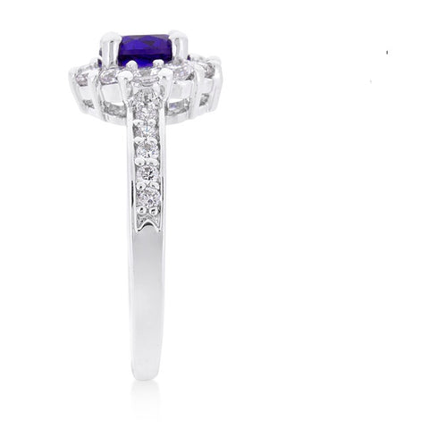 Belle Amethyst Purple Halo Cocktail Ring | 2.2ct