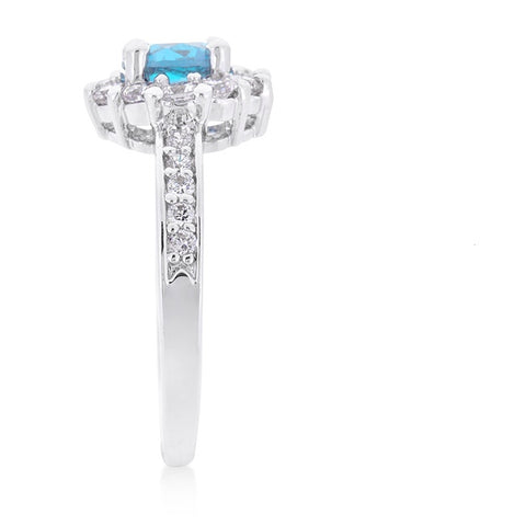 Belle Topaz Halo Cocktail Ring | 2.2ct