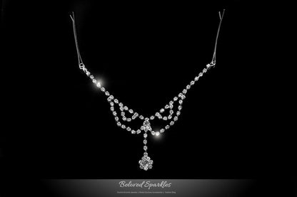 Gretel Vintage Hair Chaain and Forehea Chain | Rhinestone - Beloved Sparkles