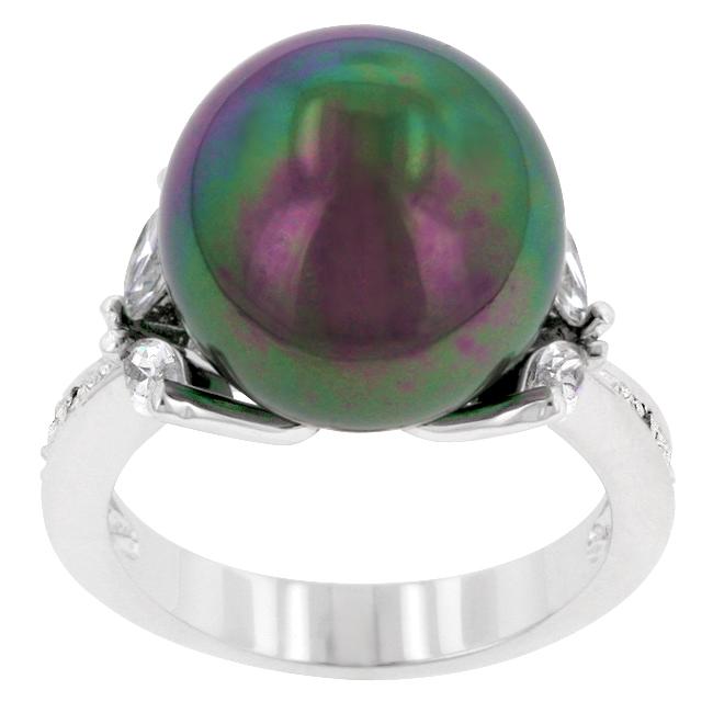 Bitki Tahitian Pearl Cocktail Ring