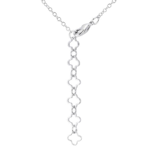 Blacia Interlocking Clover Necklace