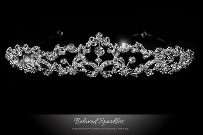 Fiala Classic Art Deco Tiara | Swarovski Crystal - Beloved Sparkles