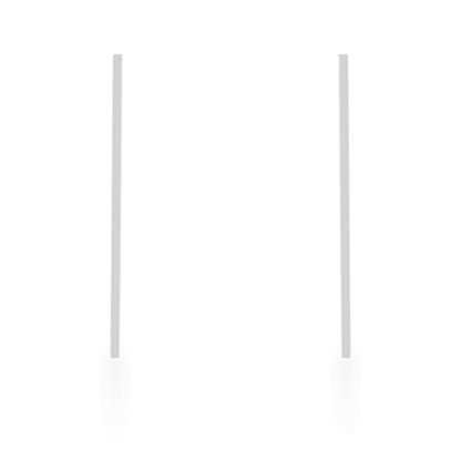 Carolee Rose Gold Long Linear Earrings | Stainless Steel