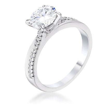 Cicely Contemporary 1ct CZ Engagement Ring | 1.4ct