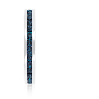Gail Montana Blue Eternity Stackable Wedding Ring | 1ct