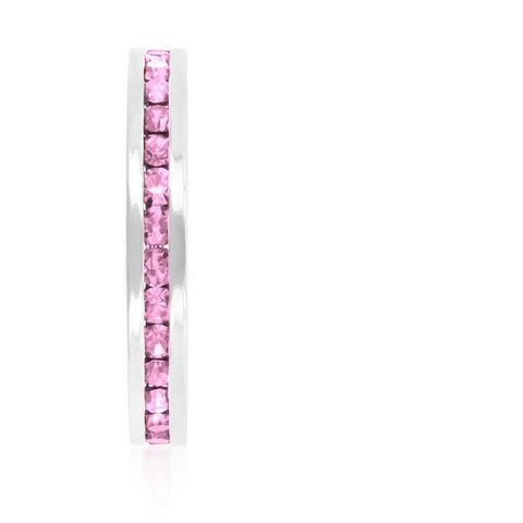 Gail Pink Eternity Stackable Ring | 1ct