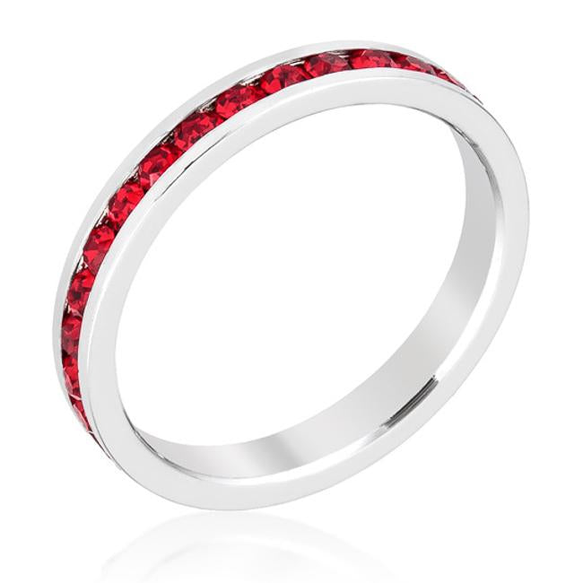 ruby stacking ring... July birthstone ring, gemstone stack ring, ruby ring,  birthstone rings, handmade ring, sterling stacking ring