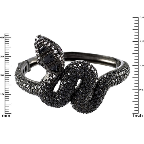 Ghiana Blac Snake Bangle Bracelet