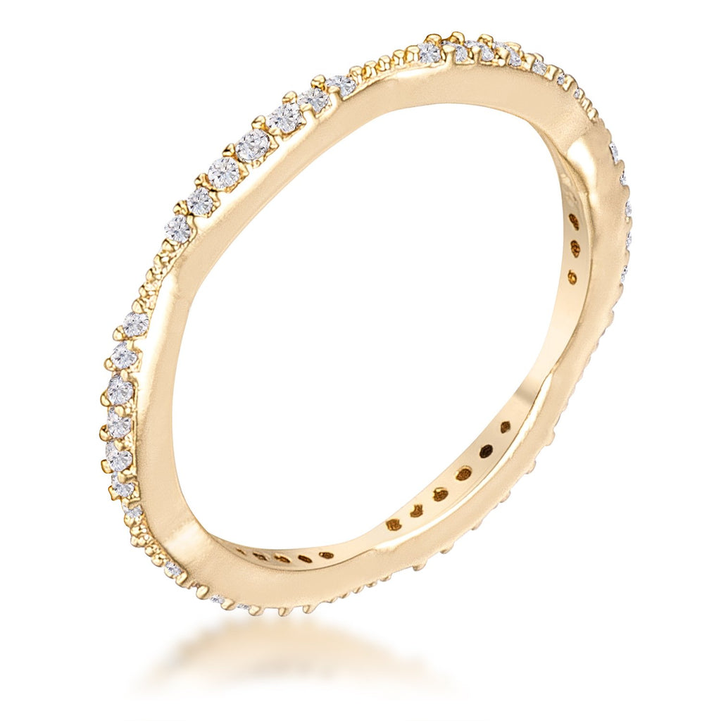 Giva Danity Micro Pave CZ Stackable Eternity Ring | .5ct