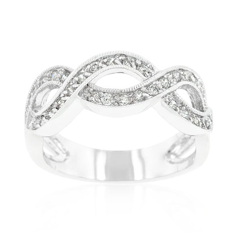 Gretel Infinity Paved Band Ring | 0.5ct