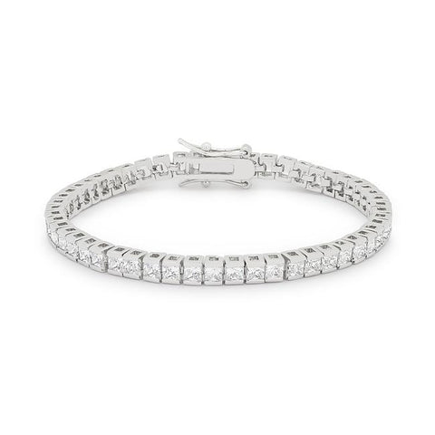 Hana Princess CZ Tennis Bracelet – 7in | 11ct