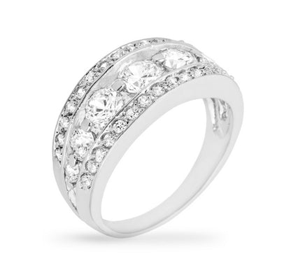 Ina Seven Stone Band Ring | 5ct