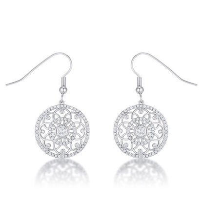 Iyanna Interlocking Circles Dangle Earrings | 1ct