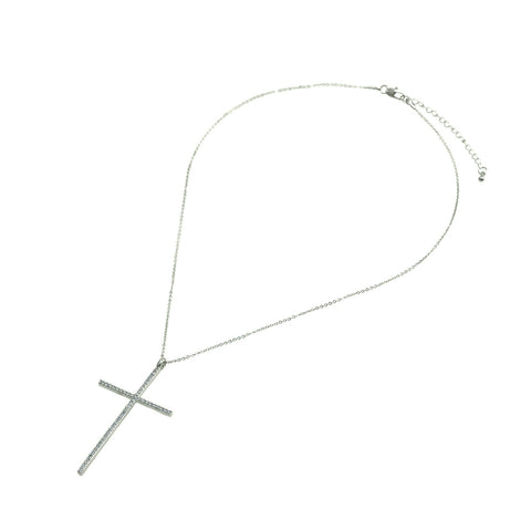 Joan CZ Cross Pendant