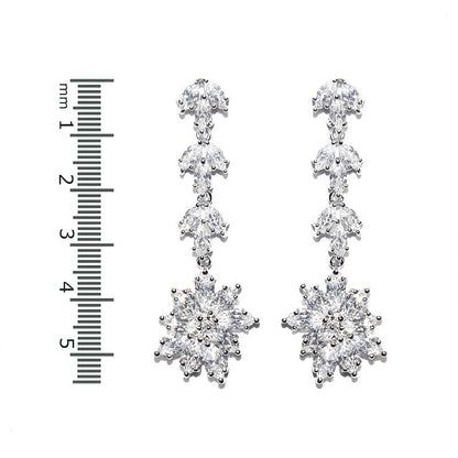 Kesi Marquise Dangle Chandelier Earrings