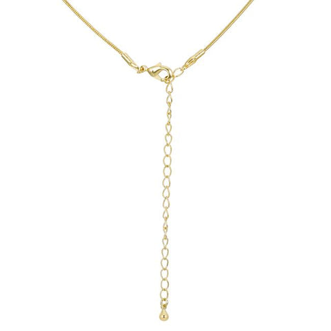 Liv Interlocked Gold Necklace | 16in