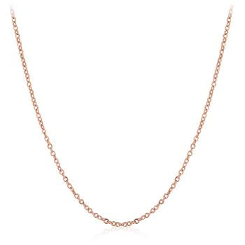 Livia Rose Gold Link Necklace | 16in