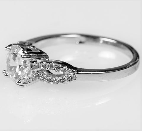 Mersia Round Engagement Ring | 1.3ct