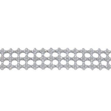 Lysanne CZ Art Deco Pattern Bracelet – 7in