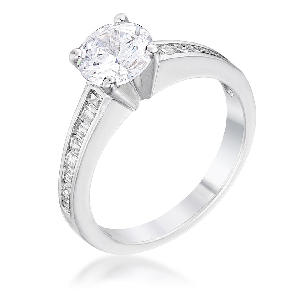 Neila Classic Round Solitaire Engagement RIng | 1.7ct