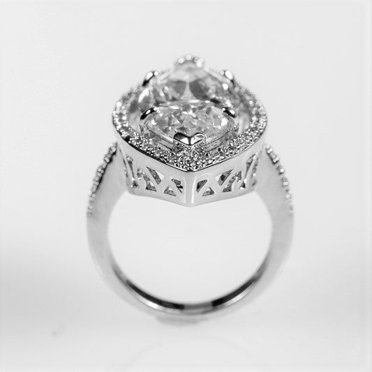 Ohara 10ct Marquise Solitaire Engagement Ring | 12ct