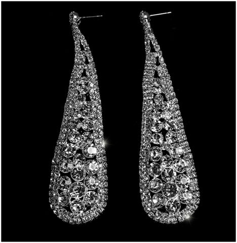 Olivia Cluster Chandelier Earrings | 110mm