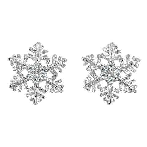 Paula Snowflake Stud Earrings