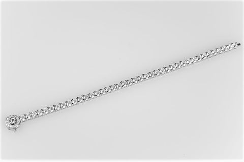 Pavana Vintage Clasps Tennis Bracelet – 7.25in | 20ct