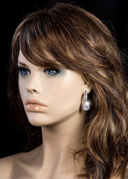Lorola Tear Drop Statement Earrings | 31mm