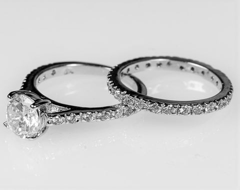 Shantell 1.3ct Round Engagement and Wedding Ring Set | 2.8ct