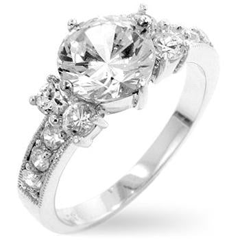 Tala Simplicity Round Cut Engagement Ring | 2.3ct