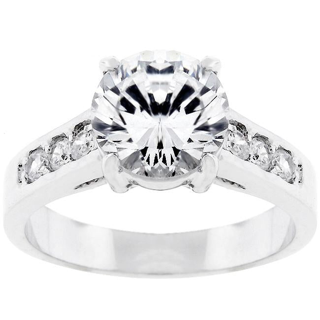 Tampla Serendipity Round Solitaire Engagement Ring | 2.6ct
