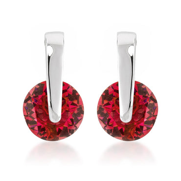 Tandy Ruby Elegance Stud Earrings