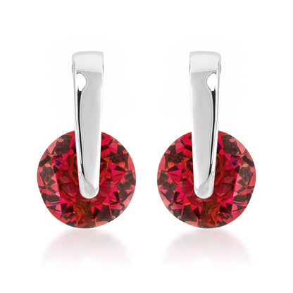 Tandy Ruby Elegance Stud Earrings