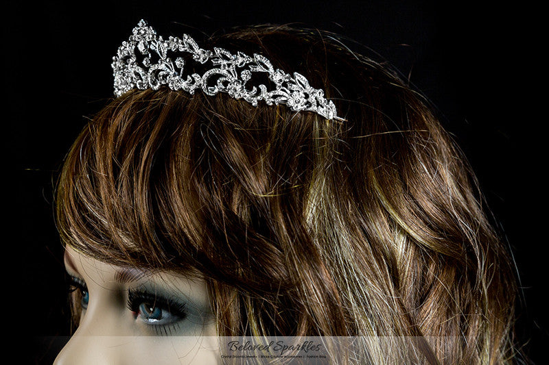 Fiala Classic Art Deco Tiara | Swarovski Crystal - Beloved Sparkles