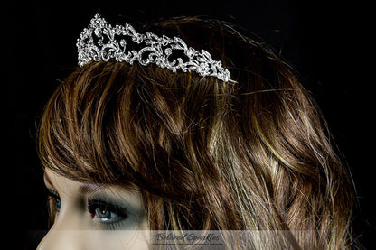 Fiala Classic Art Deco Tiara | Swarovski Crystal - Beloved Sparkles