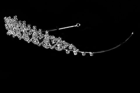 Joanna Art Deco Victorian Swarovski Crystal Tiara. - Beloved Sparkles
 - 2