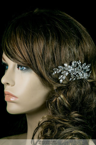 Briana Cluster Hair Clip | Swarovski Crystal - Beloved Sparkles