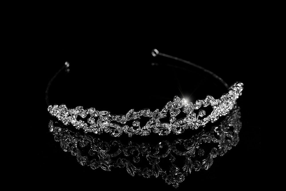 Fiala Classic Art Deco Tiara | Swarovski Crystal - Beloved Sparkles