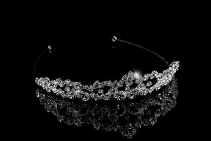 Fiala Classic Art Deco Tiara | Swarovski Crystal - Beloved Sparkles