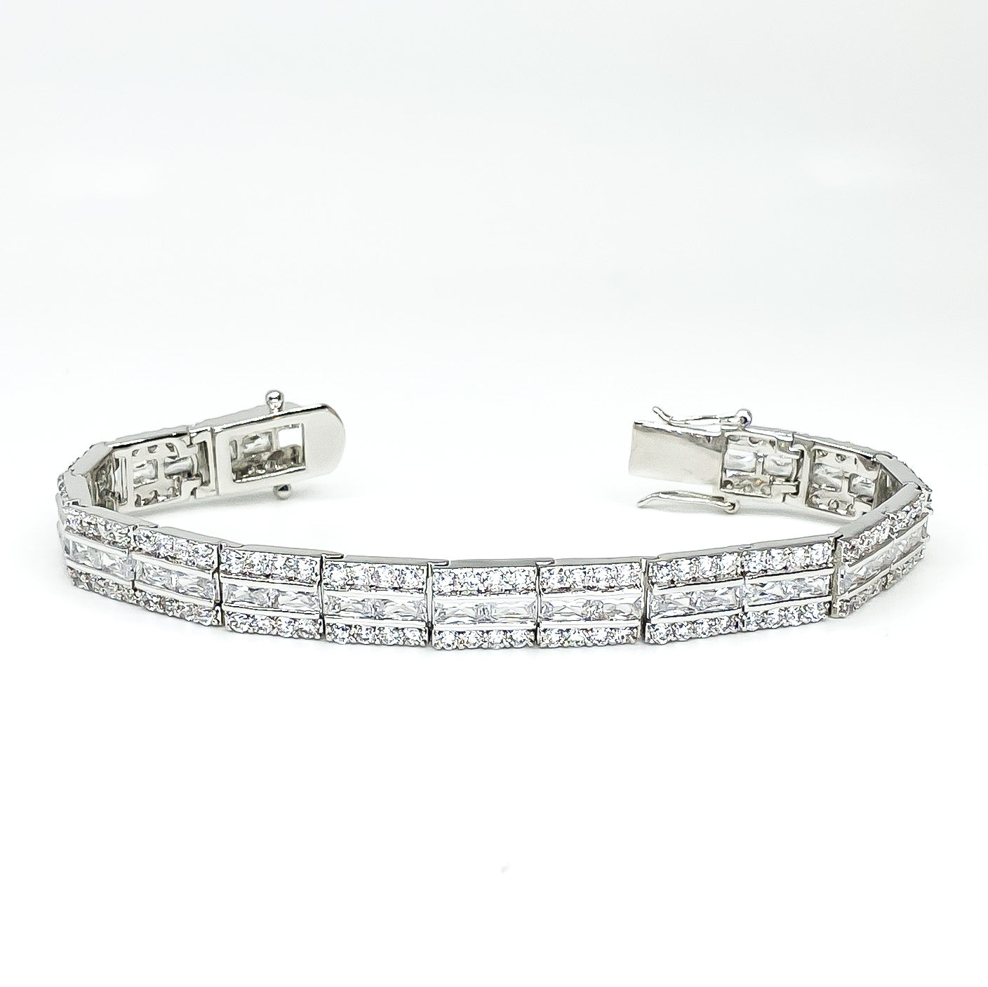 Chante Clear Radiant Tennis Bracelet - 7.25in | 32ct