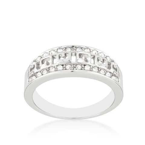 Talal Petite Art Deco Eternity Fashion Ring | 1 Carat | Cubic Zirconia - Beloved Sparkles
 - 1